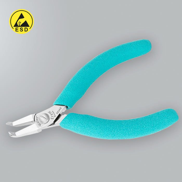 Erem 593AE- Angled Narrow Head Tip Cutter - Flush ESD (E-593AE) Erem 593AE- Angled Narrow Head Tip Cutter - Flush ESD (E-593AE)